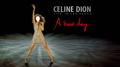 Céline A New Day Photo frame effect