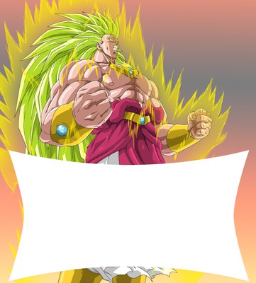 BROLY LE SUPER GUERRIER Valokuvamontaasi
