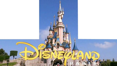 Chateau Disney Photomontage