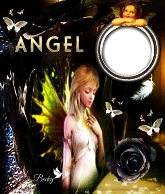 angel Фотомонтажа