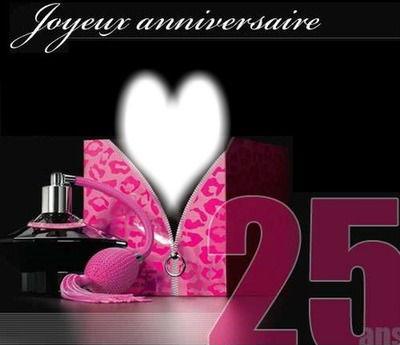 25 ans fille Photo frame effect