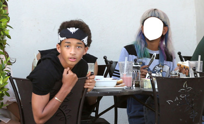 claire and jaden Photo frame effect