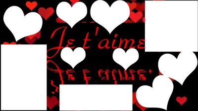 mon amour Photo frame effect