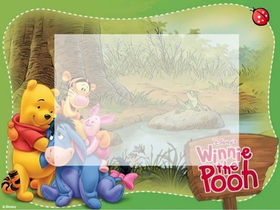 winnie the pooh Fotomontāža
