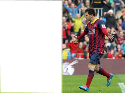 messi Photo frame effect