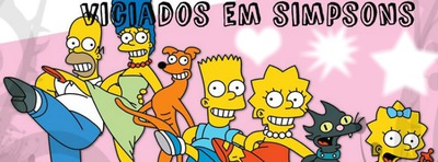 Capa Dos Simpsons Photo frame effect