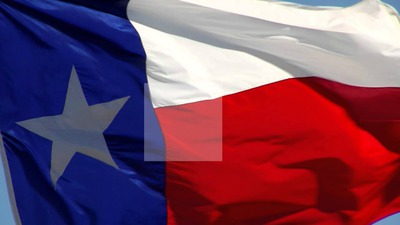 Texas Flag Montage III Photo frame effect
