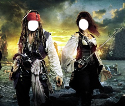 Jack Sparrow Fotomontáž