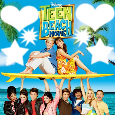 teen beach movie フォトモンタージュ