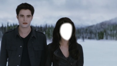 Twilight 4 part 2, Bella & Edward Photo frame effect