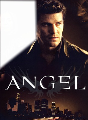 angel la serie logo 2 Fotomontagem