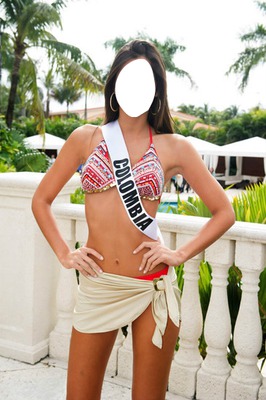 MISS COLOMBIA Fotomontage