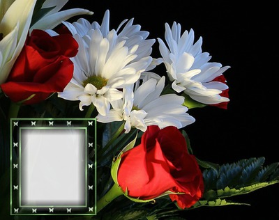 Parfum de fleurs Fotomontage