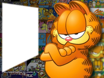 Garfield Fotomontage