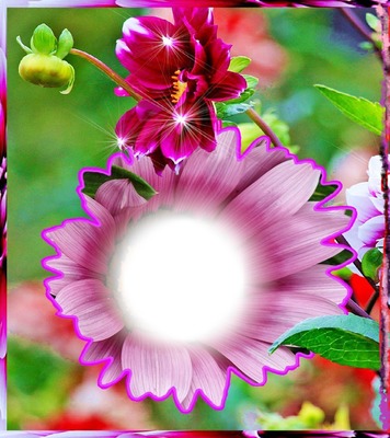 flower Fotomontage