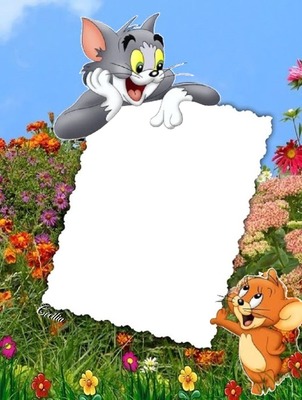 Cc Tom y Jerry Fotomontage