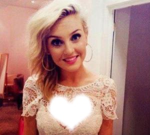 Perrie edwards Photo frame effect