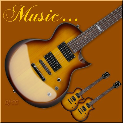 Dj CS Music Guitar Fotomontage