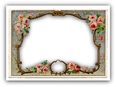 rose frame Fotomontaža