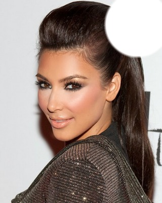 Kim kardashian Photo frame effect