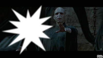 Voldemort Photo frame effect