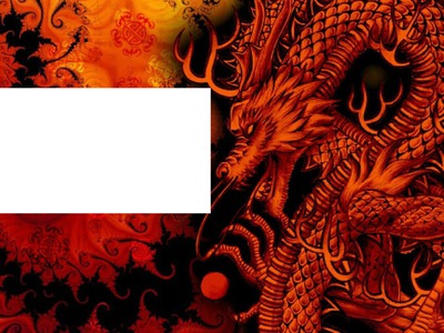 Dragon Fotomontage