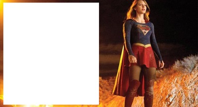 supergirl 2016 french Fotomontažas