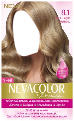 Nevacolor Saç Boyası 8.1 Küllü Açık kumral