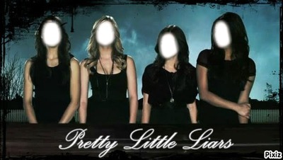 Pretty Littel Liars Fotomontage