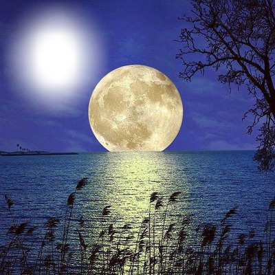 Lune éternelle Fotomontage