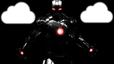 Iron man ! :p フォトモンタージュ
