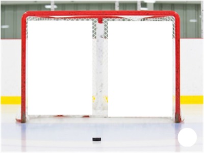 filet hockey Photo frame effect