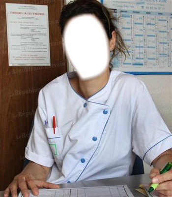 infirmiere Fotomontāža