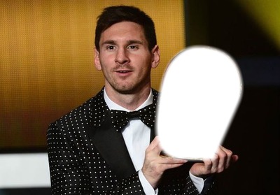 Messi Photo frame effect