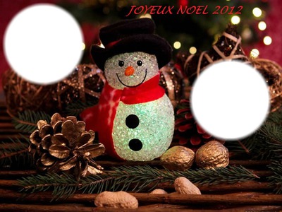 *Joyeux Noel 2012* フォトモンタージュ