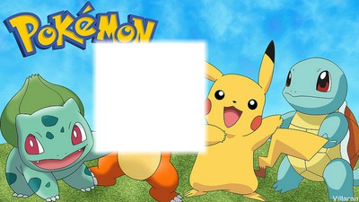Pokemon Pikachu Fotomontáž