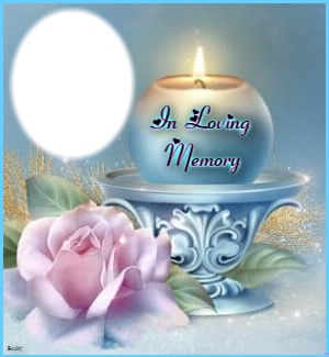 in memory Photo frame effect