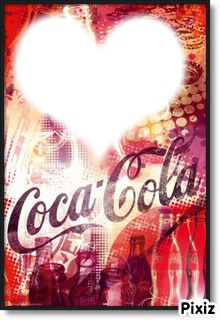 coca cola coeur Fotomontaż
