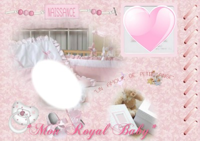 Mon Royal Baby...! Photomontage