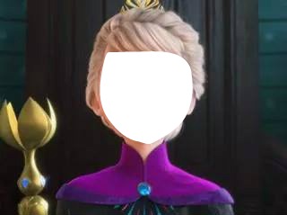 Kraliçe Elsa Taç Giyme Töreni Fotomontage