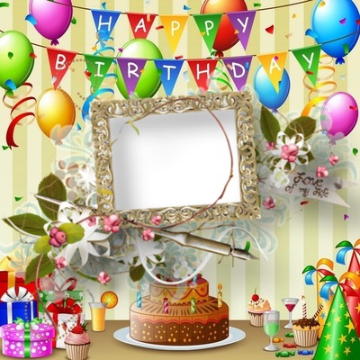 birthday Fotomontage