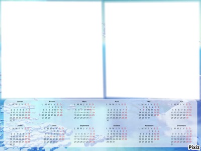 calendrier 2012* Montage photo