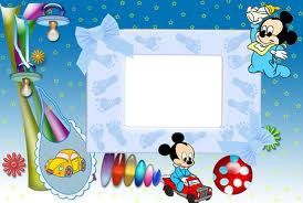 marco infantil mickey 2 Photo frame effect