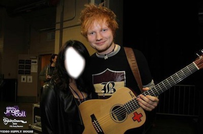 Ed Sheeran Photomontage