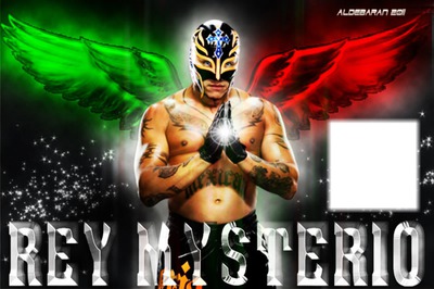 Rey Mysterio 3 Fotomontage