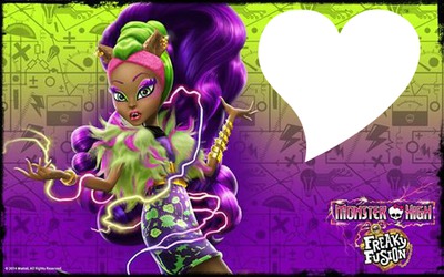 CLAWDEEN MONSTER HIGH Montage photo