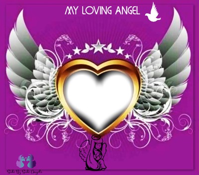 my loving angel Fotomontaż