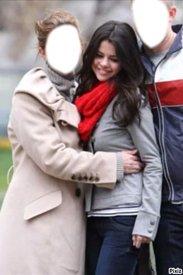 Selena, toi et ton amis Photomontage
