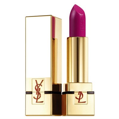 Yves Saint Laurent Rouge Pur Couture Ruj Mor Valokuvamontaasi