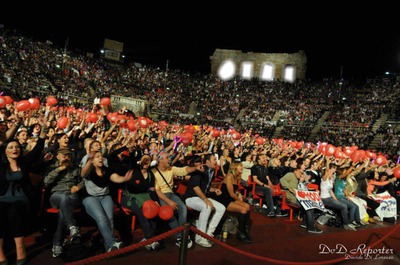 Arena di Verona Tour 2013 Fotomontáž